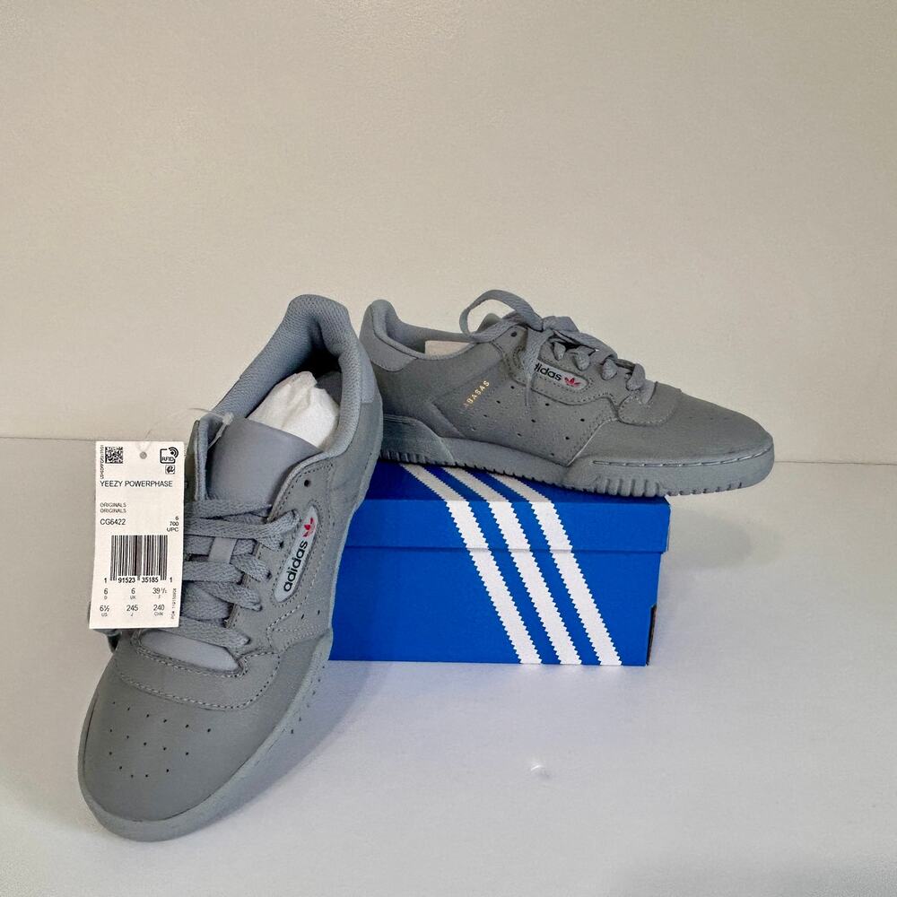 Adidas Powerphase Yeezy Calabasas Grey 6.5 Mens Sneakers